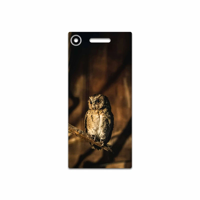 برچسب پوششی ماهوت مدل Owl مناسب برای گوشی موبایل سونی Xperia XZ1