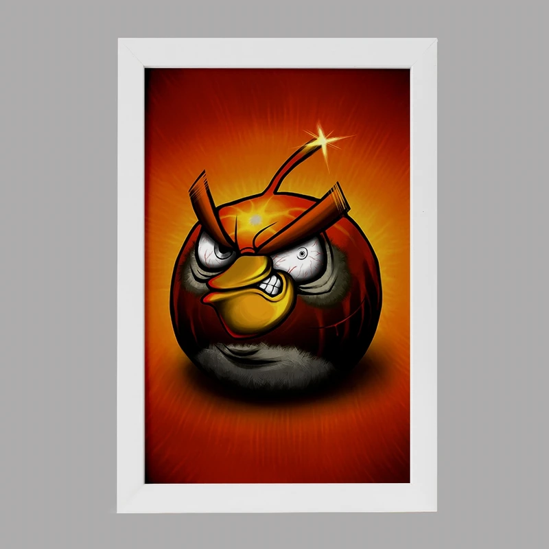 تابلو خندالو مدل پرندگان خشمگین کد F2219