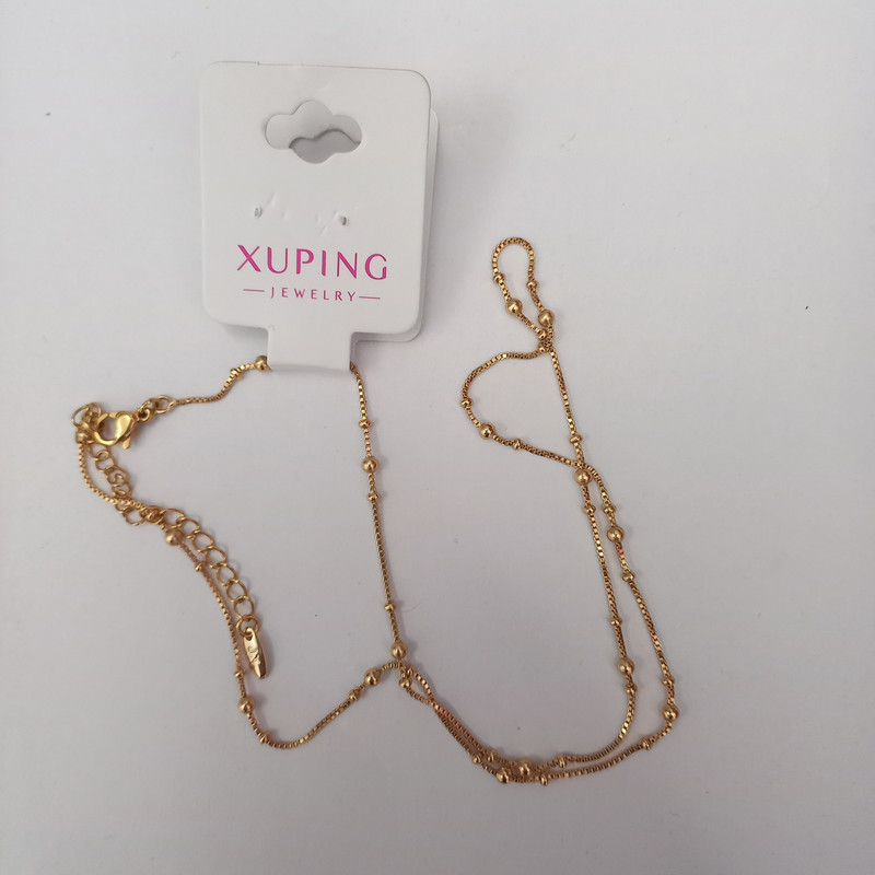 زنجیر زنانه ژوپینگ مدل توپ توپی کد AAB-77 زنجیر زنانه ژوپینگ مدل توپ توپی کد AAB-77