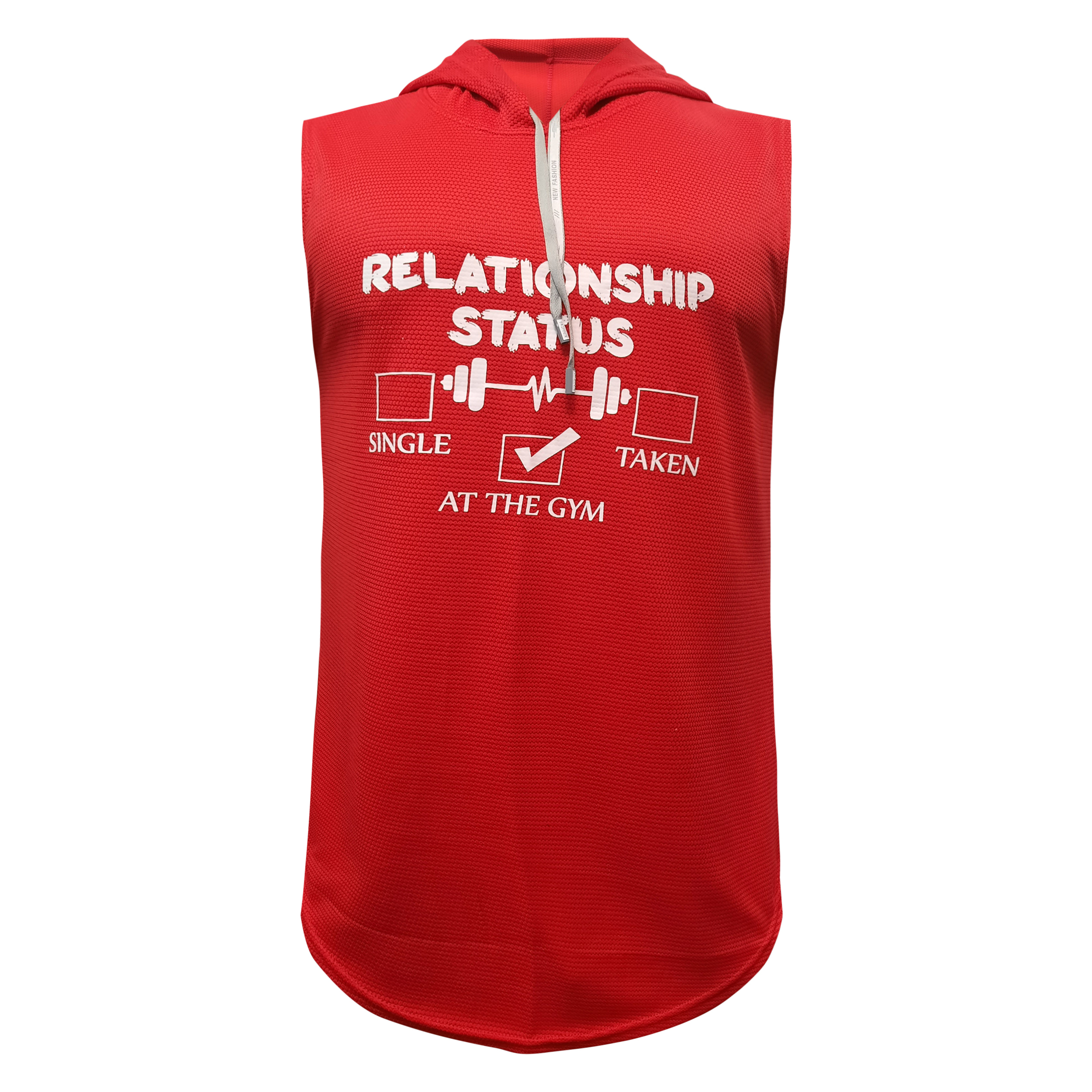 تاپ ورزشی مردانه مدل فلارن کد KLA-RD3 رنگ قرمز