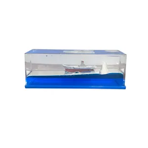 دکوری مدل کشتی و صخره