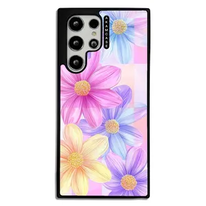AKAM AMC-WSGS22U-FLOWERS-31 Cover For Samsung Galaxy S22 Ultra