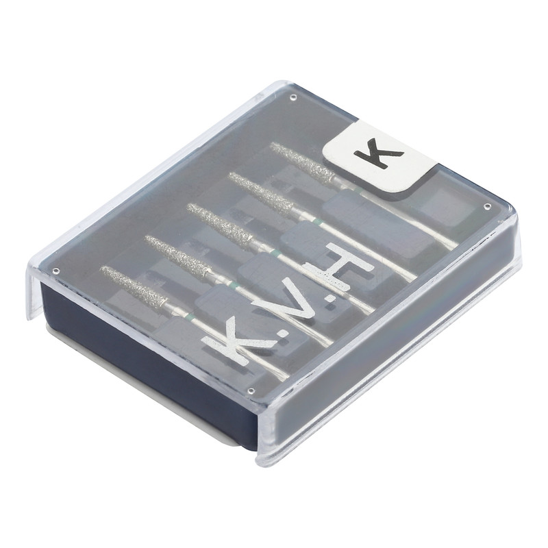 فرز دندانپزشکی کاویچ مدل مخروطی سرگرد کد016-850L بسته 5 عددی