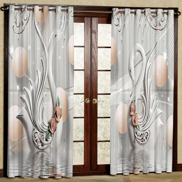 پرده کد 7018 سایز 280x140 سانتی متر