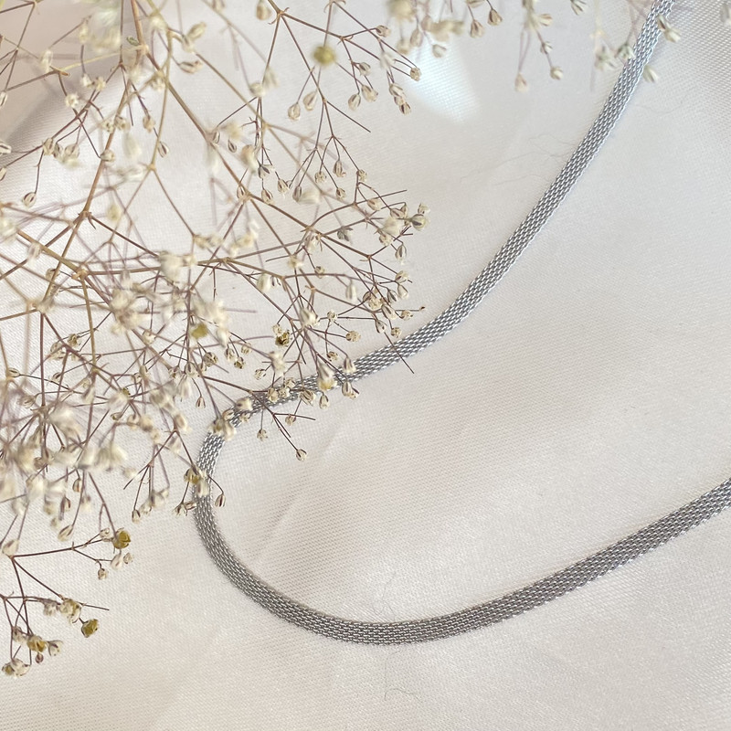 زنجیر زنانه مدل حصیری کد g7 زنجیر زنانه مدل حصیری کد g7