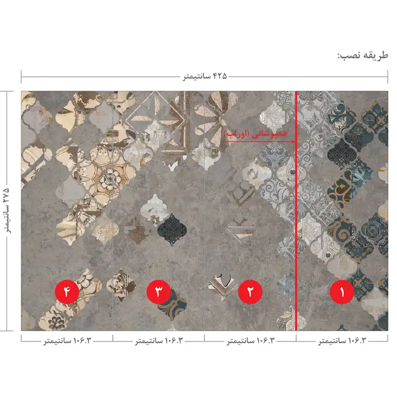 پوستر دیواری کد 39190170
