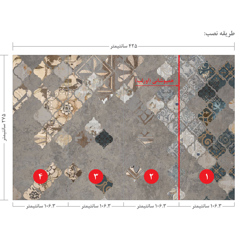 پوستر دیواری کد 39190170