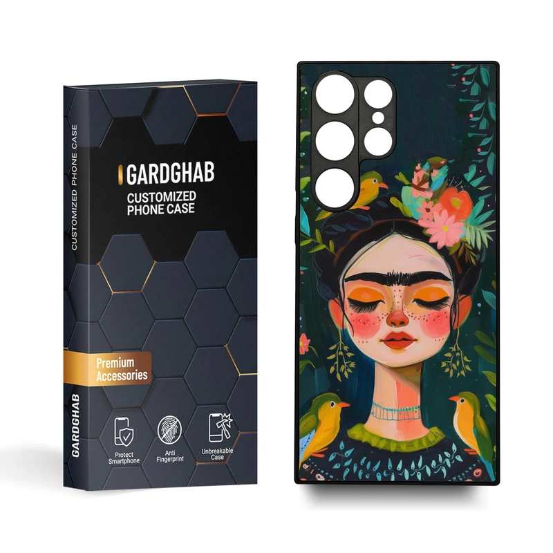 کاور گارد قاب مدل دخترانه مناسب برای گوشی موبایل سامسونگ Galaxy S23 Ultra