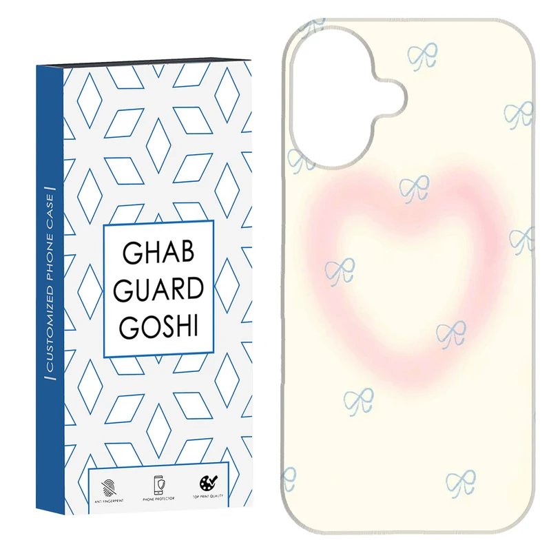 کاور قاب گارد گوشی طرح قلب کد Dimo-342 مناسب برای گوشی موبایل اپل Iphone 16