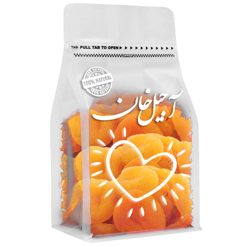قیسی زردآلو آجیل خان - 300 گرم