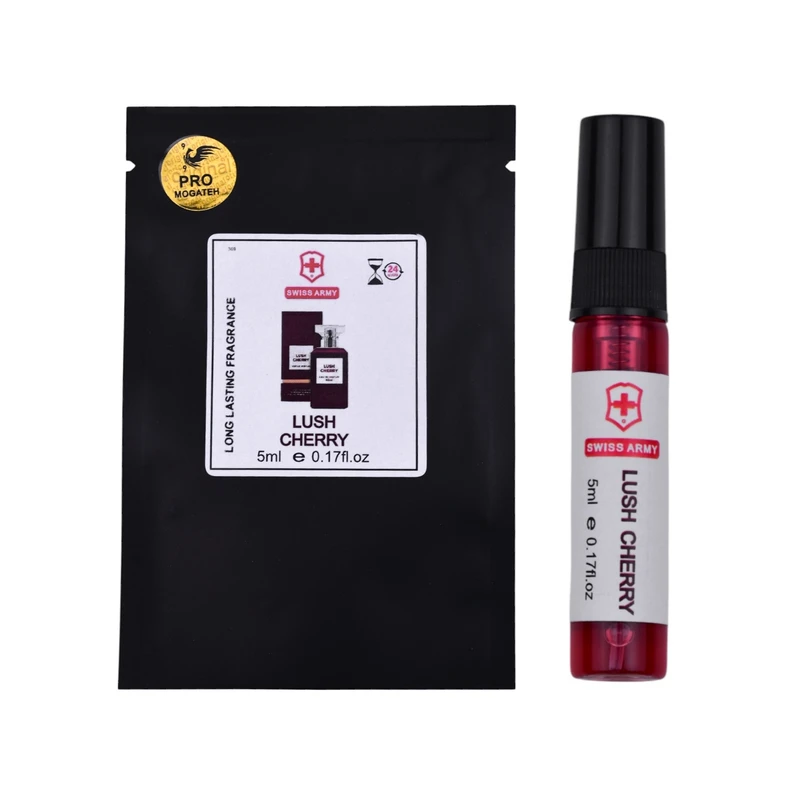 عطر جیبی سوئیس آرمی مدل لاش چری با رایحه شیرین و گرم حجم 5 میلی‌لیتر