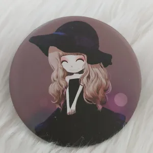 آینه جیبی طرح دختر کد pgirl112