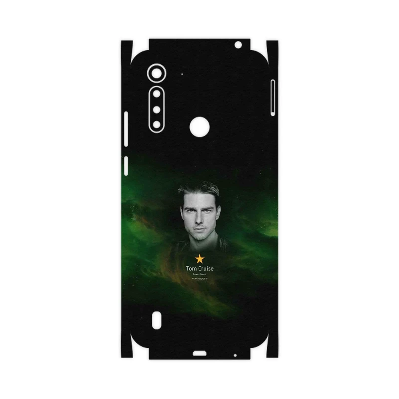 برچسب پوششی ماهوت مدل Tom Cruise-FullSkin مناسب برای گوشی موبایل موتورولا Moto G8 Power Lite