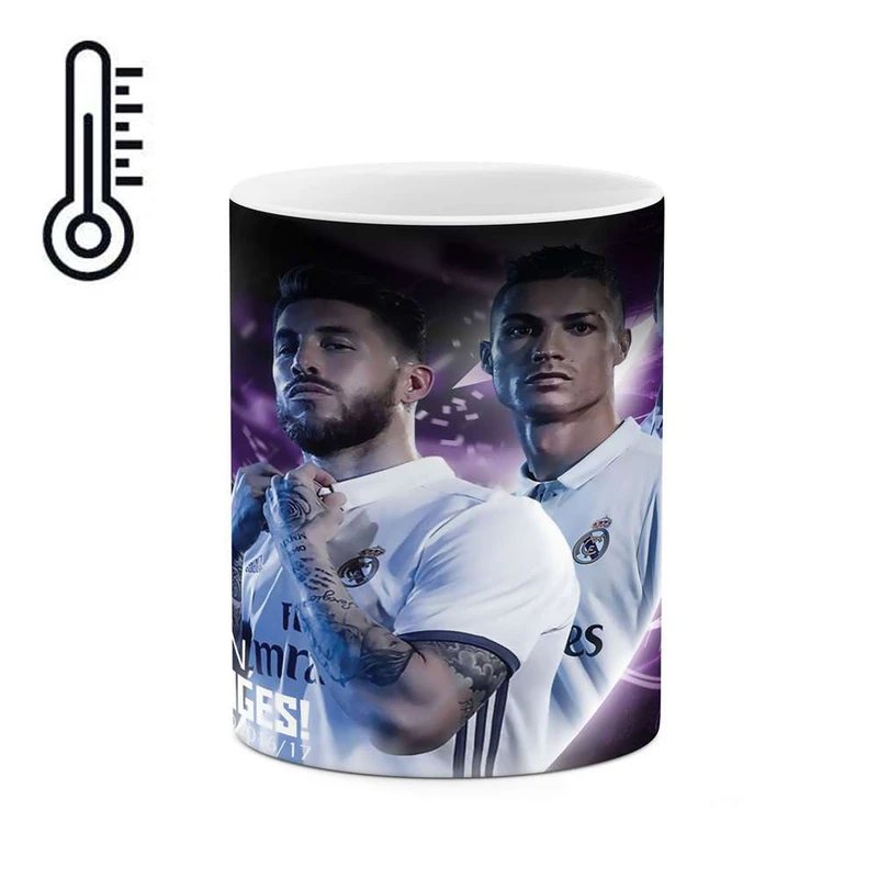 ماگ حرارتی کاکتی مدل رئال مادرید کد mgh10315