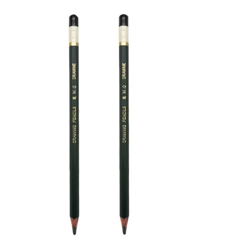 مداد طراحی ام کیو مدل 14B بسته 2 عددی