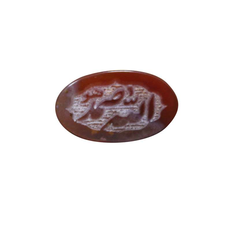 سنگ عقیق مدل الله و صمد 3