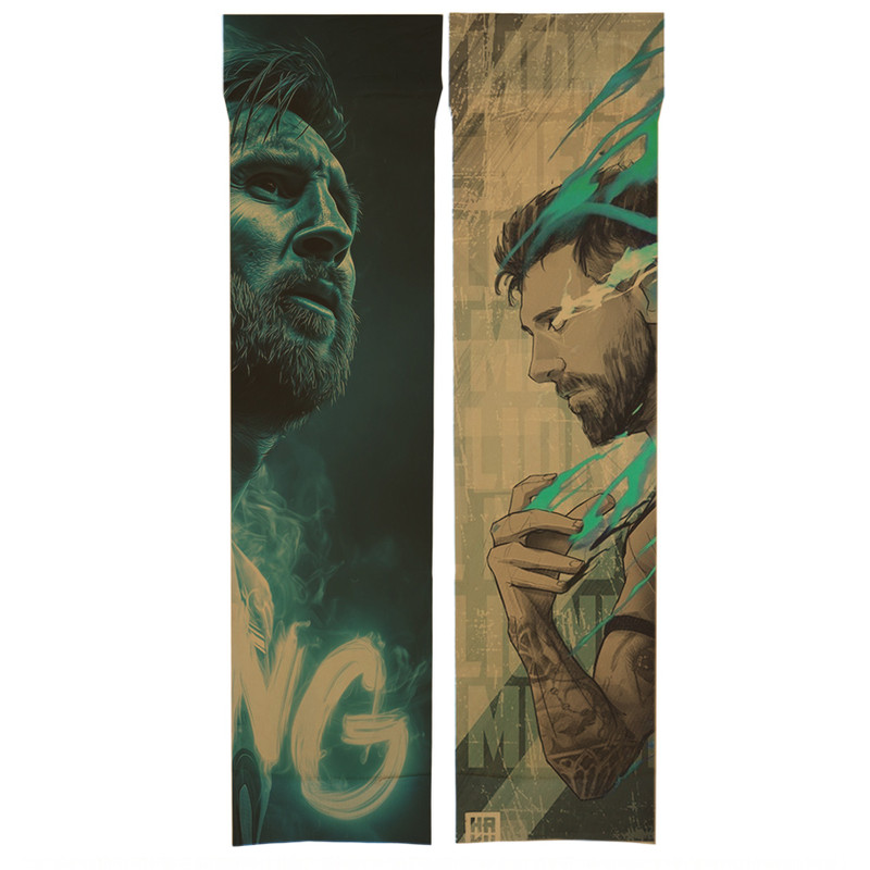 ساق دست ورزشی دنیای کلکسیون مدل Messi Aura