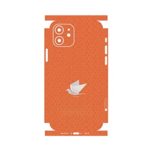 MAHOOT Minimalist origami bird-FullSkin Cover Sticker for Apple iPhone 12