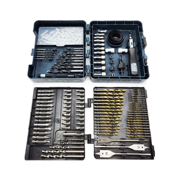سری پیچ گوشتی و مته گرد بر باس کد BS123JX207 مجموعه 204 عددی