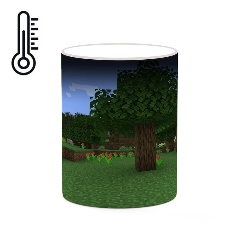 ماگ حرارتی کاکتی طرح ماینکرافت minecraft مدل mgh41448
