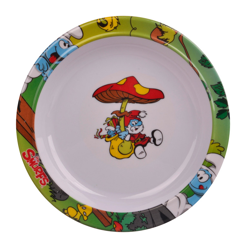 بشقاب کودک مدل Smurfs کد 5025