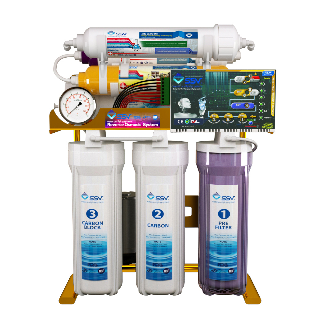 دستگاه تصفیه کننده آب اس اس وی مدل MaxGold S960