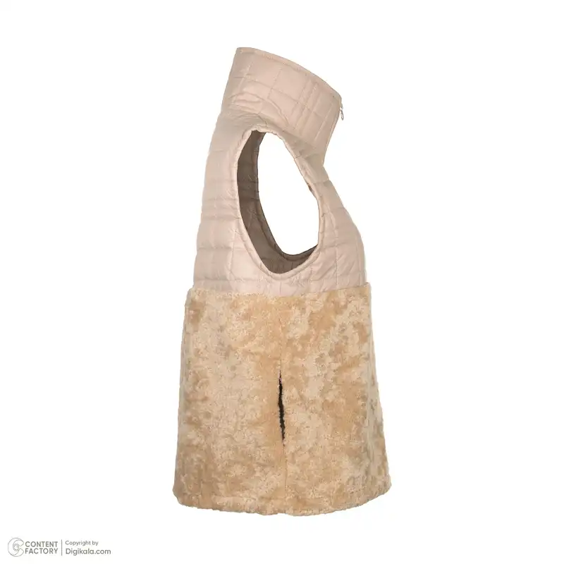 پافر زنانه نیزل مدل 0079-007 رنگ زرد