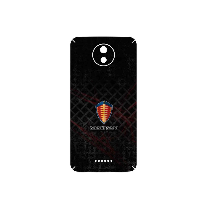 برچسب پوششی ماهوت مدل Koenigsegg Automotive AB مناسب برای گوشی موبایل موتورولا Moto C Plus