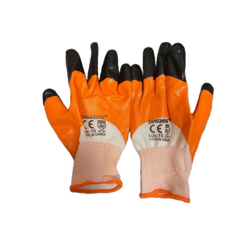 دستکش ایمنی مدل نیتریل tangwang دستکش ایمنی مدل نیتریل tangwang