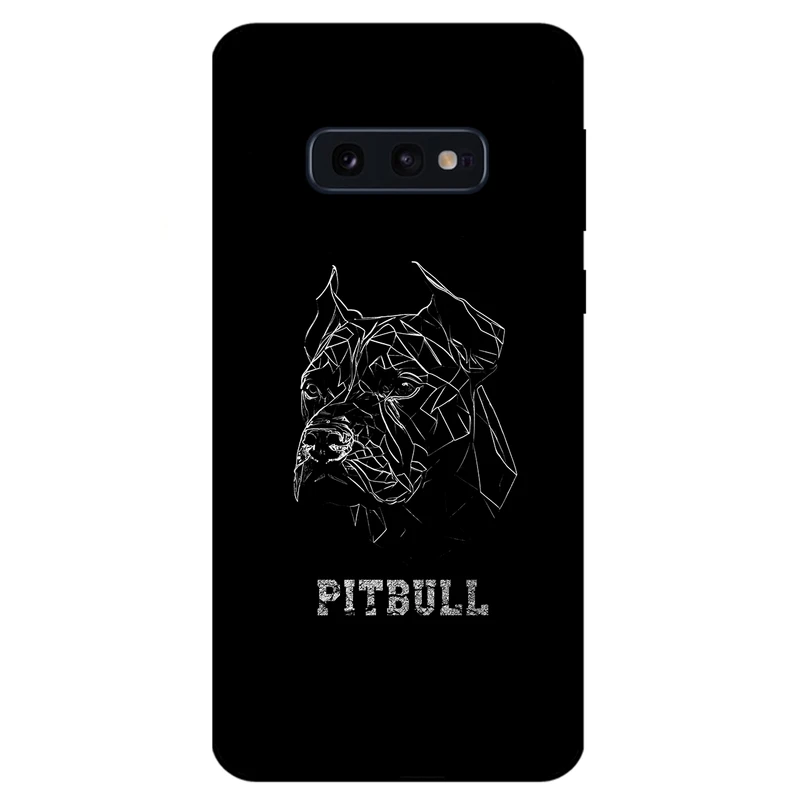 کاور مگافون طرح پیتبول مدل 1883 مناسب برای گوشی موبایل سامسونگ Galaxy S10 E  