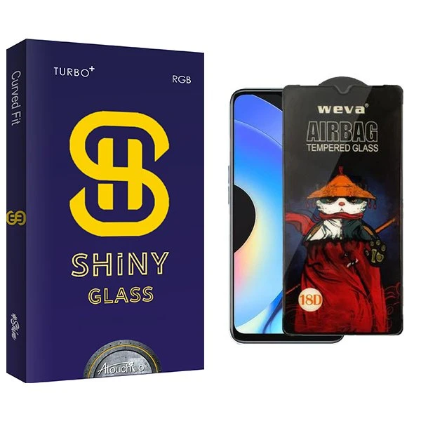 محافظ صفحه نمایش آتوچبو مدل Shiny Airbag مناسب برای گوشی موبایل ریلمی 10s