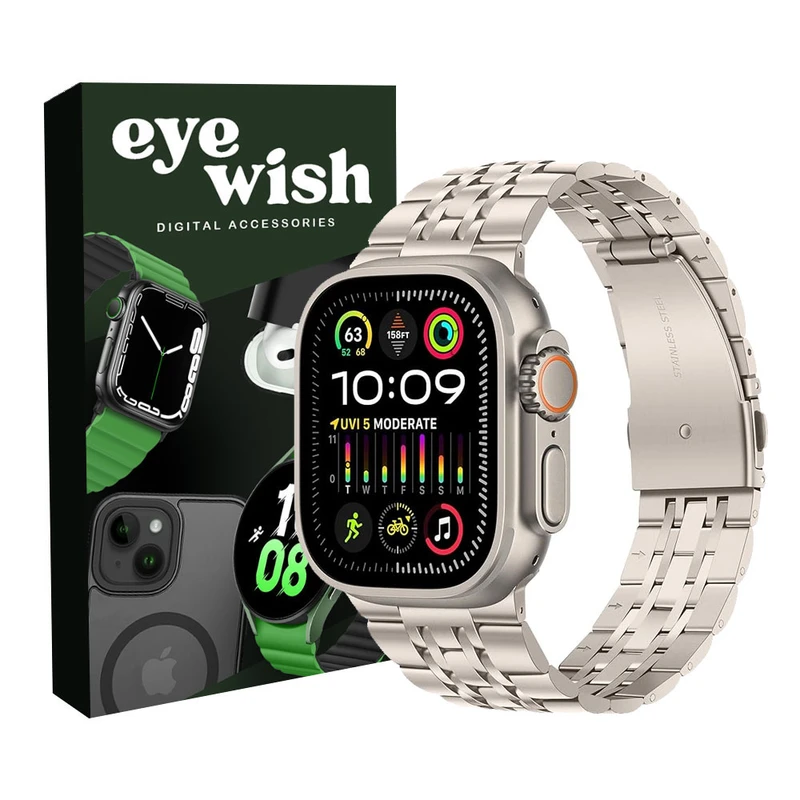 بندآی ویش مدل 7BEAD مناسب برای اپل واچ 49 میلی متری سری Ultra/Ultra2/Ultra3