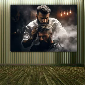 استیکر طرح آرایشگاه مردانه کد BK1409