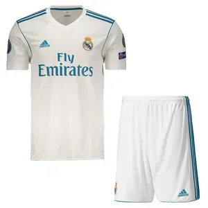  ست تی شرت و شلوارک ورزشی مردانه مدل رئال مادرید Home 2018