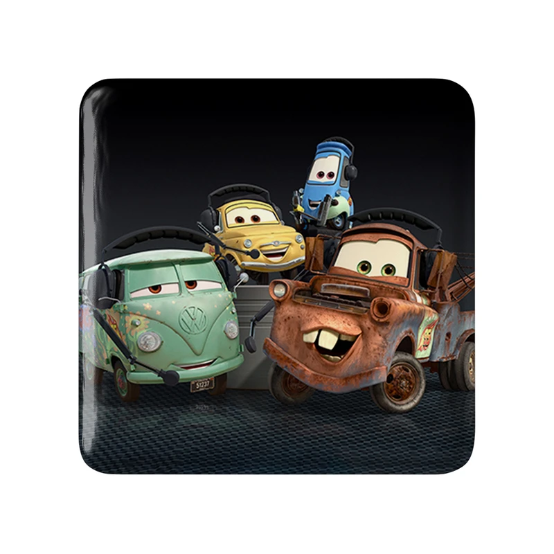 پیکسل خندالو طرح ماشین ها (Cars) مدل مربعی کد 36548