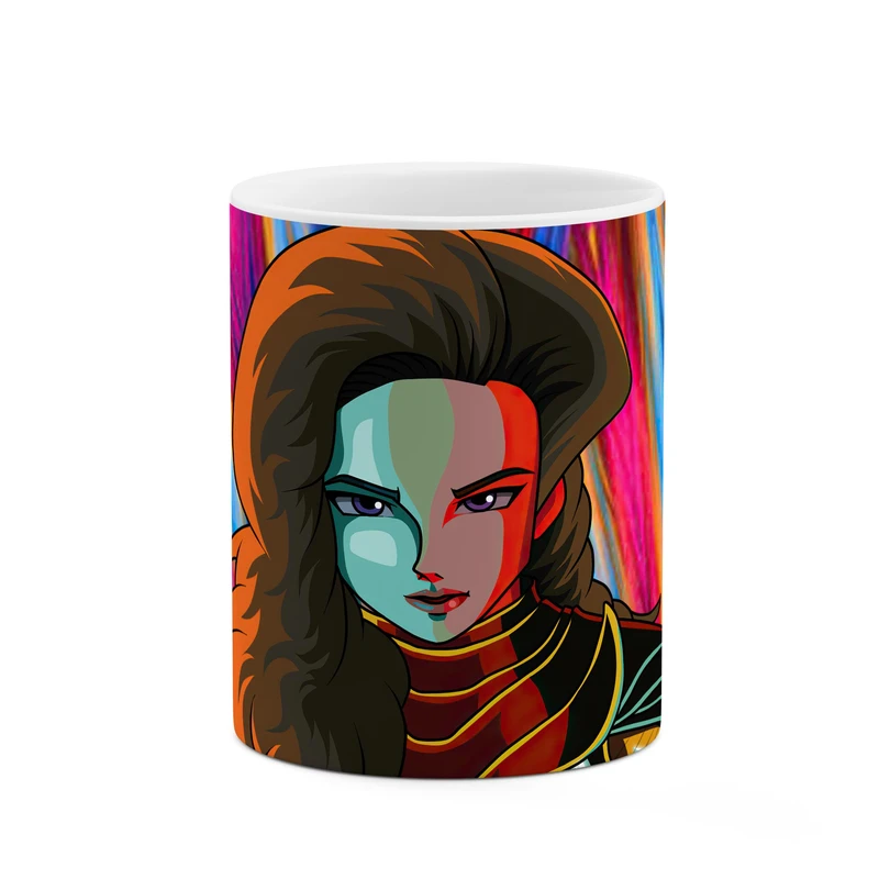 ماگ کاکتی طرح دخترونه کد mgp10581