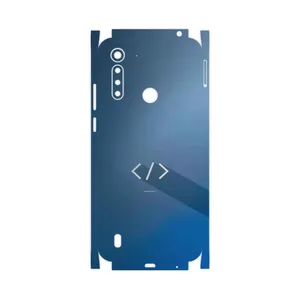 MAHOOT Minimal Coding icon-FullSkin Cover Sticker for Motorola Moto G8 Power Lite