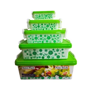 ظرف نگهدارنده کاوه مدل 5 مجموعه 5 عددی