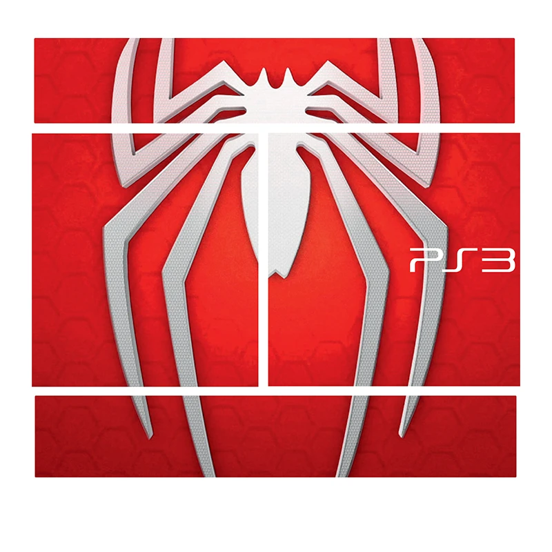 برچسب پلی استیشن 3 سوپر اسلیم توییجین وموییجین مدل spider man 03 مجموعه 4عددی