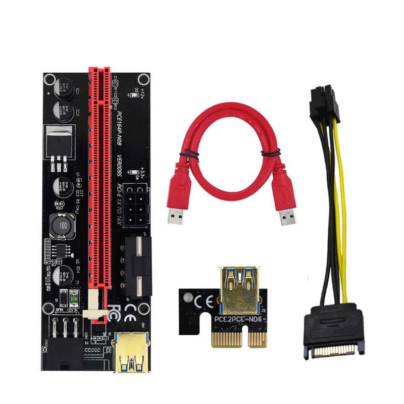 رایزر گرافیک تبدیل PCI EXPRESS X1 به X16 مدل 009S