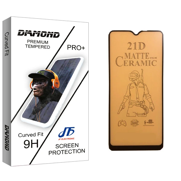 محافظ صفحه نمایش سرامیکی جی اف مدل Diamond glass مناسب برای گوشی موبایل شیائومی Poco M3