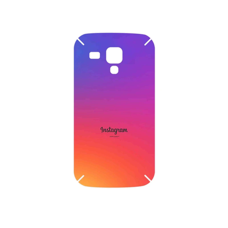 برچسب پوششی ماهوت مدل Instagram مناسب برای گوشی موبایل سامسونگ Galaxy S Duos GT S7562