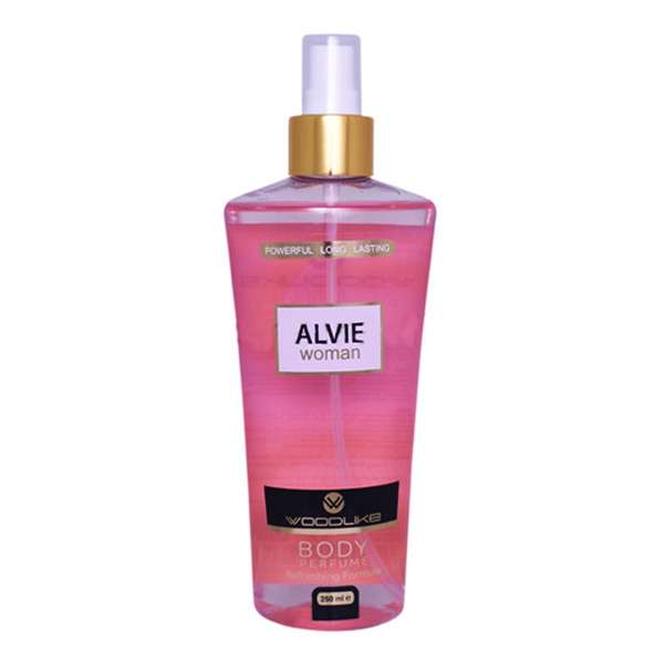 بادی اسپلش زنانه وودلایک مدل ALVIE WOMAN حجم 250 میلی لیتر