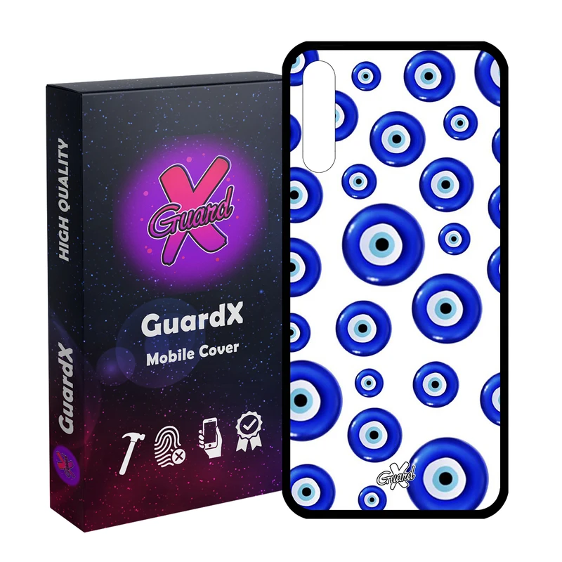 کاور گارد ایکس طرح چشم نظر مدل Glass10432 مناسب برای گوشی موبایل آنر 9X/9X Pro/Y9S/P SMART Pro 2019