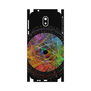 MAHOOT Mathematical Geometric Shape 2-FullSkin Cover Sticker for Nokia 3.1