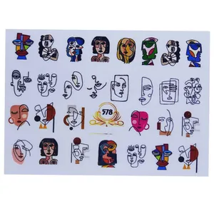 استیکر طراحی ناخن مدل modrn