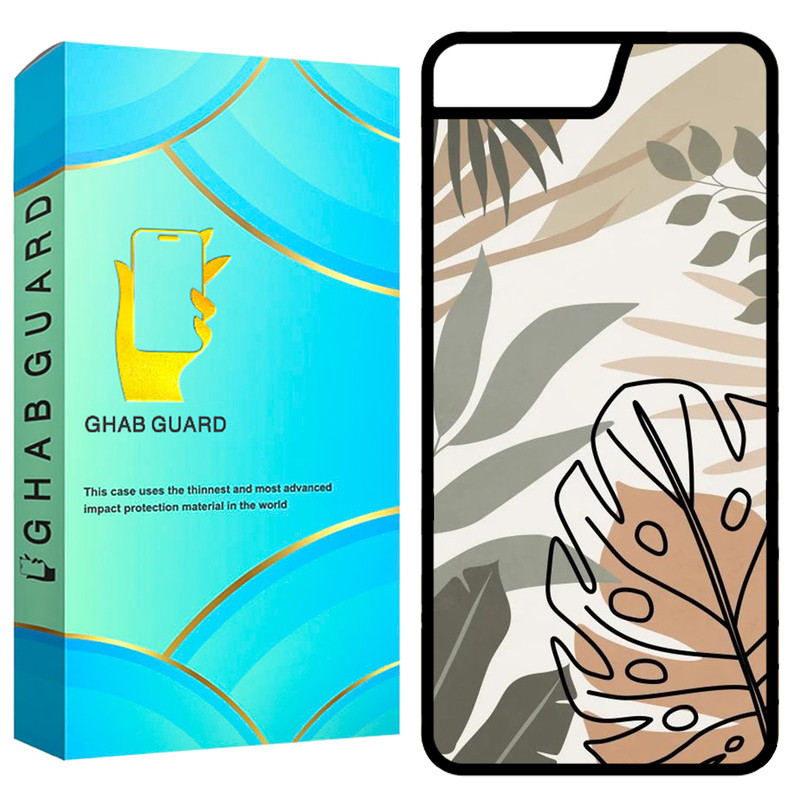  کاور قاب گارد طرح برگ مدل GCHP7P مناسب برای گوشی موبایل اپل iPhone 7 Plus / 8 Plus