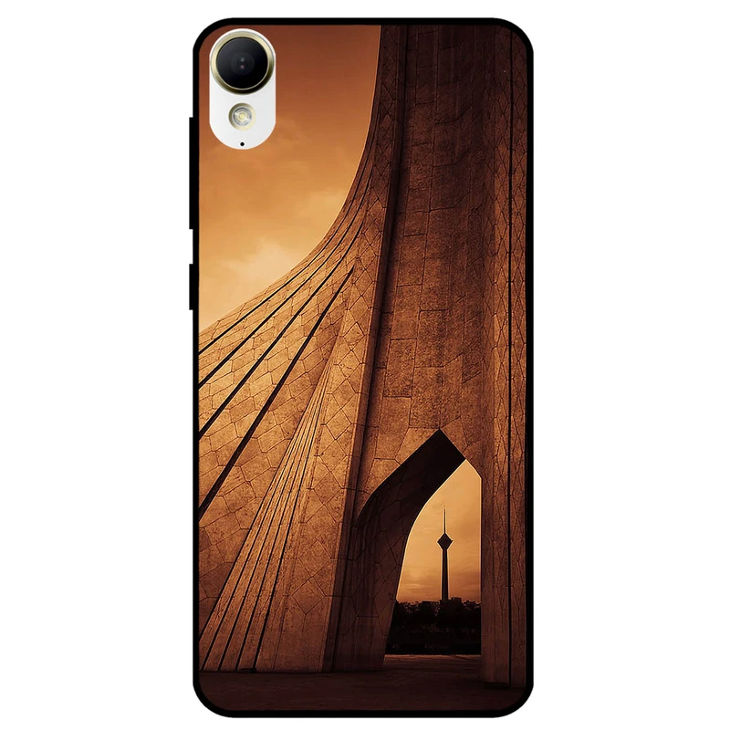 کاور مگافون طرح آزادی مدل 1901 مناسب برای گوشی موبایل اچ تی سی Desire 10 LifeStyle 