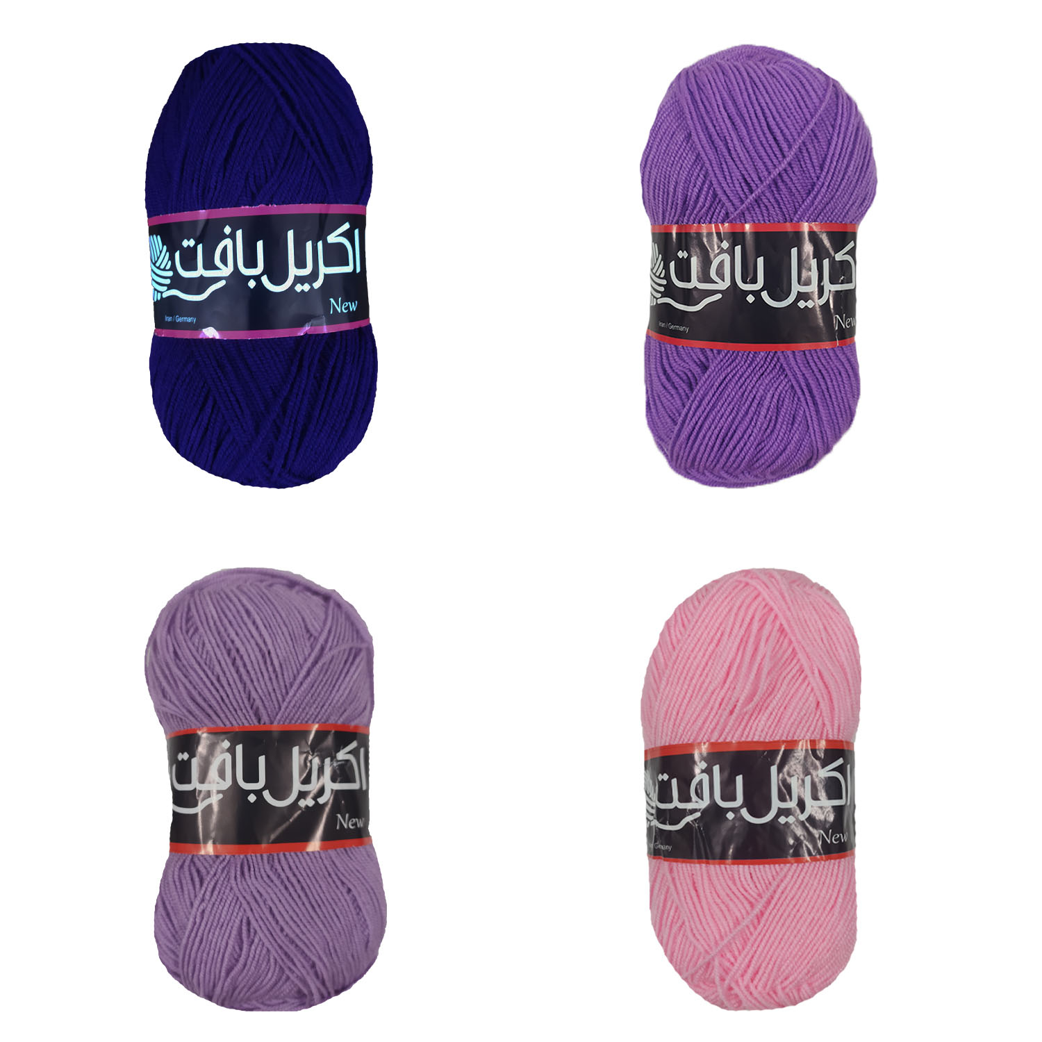 کاموا اکریل بافت مدل A-1592 بسته 4 عددی