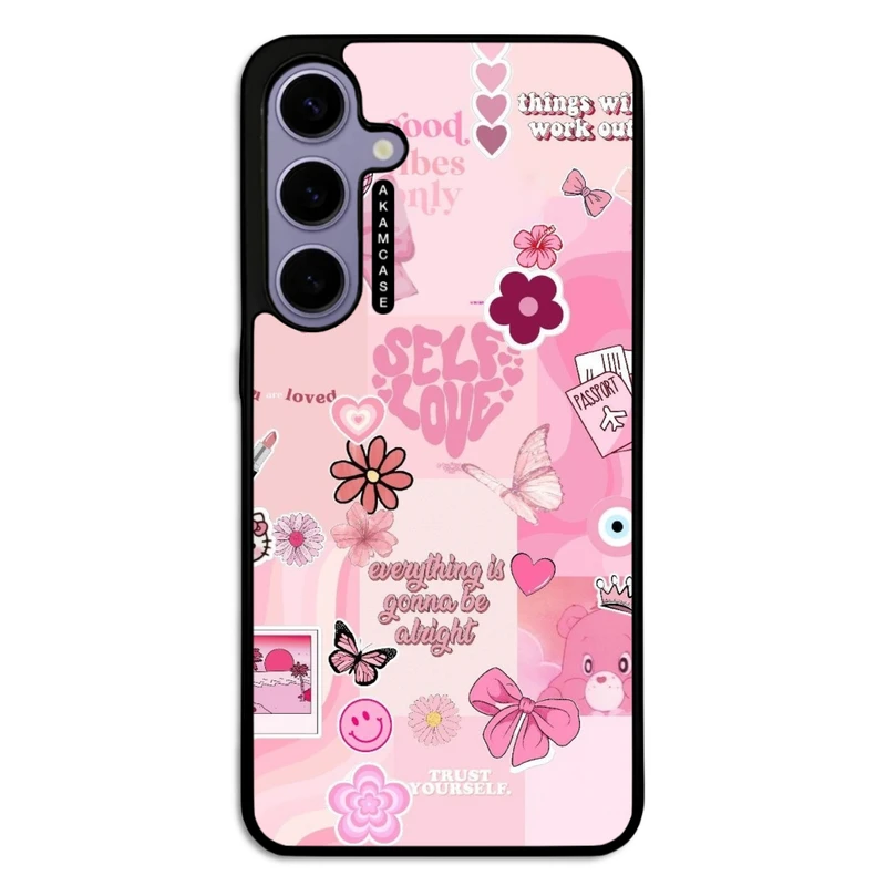 کاور آکام مدل AMC-WSGS24P-PINK-7 مناسب برای گوشی موبایل سامسونگ Galaxy S24 Plus